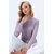 Trend Alacati Stili Ženska bluza Alc-X14417, Lila