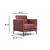 Atelier Del Sofa Stolica s naslonom Sino Fotelja