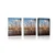 Plakat mirna reka ob vasi - 20x30 silver