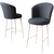 Hanah Home Set barskih stolica Alte, 2 komada, Antracit-beli