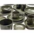 SERAX Surface L Skleda 300 ml, siva/rjava (8 kos)