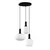 Opviq Luster Asker-15202, 55x55x130cm, IP20, Belo-crni