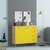 Hanah home Cipelarnik 100x82x35cm Hrast-Žuti