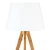 ATMOSPHERA Stona lampa bahi h.55,5cm, Bela