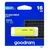 Goodram UME2 16GB USB 2.0 flash disk, rumena