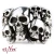 Prstan ETNOX - Skulls - SR1407
