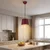 Opviq luster Novella 20900-D, 1 × E27, bordo
