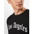 Black T-shirt with Los Angeles written on it