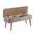 HANAH HOME Trpezarijski set Vina 0701 3 WalnutGrey