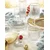 Set of 2 drinking glasses, made from glass, 320 ml, Gold - Easy Life