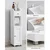 Songmics Kopalniška omarica 20x18x767 cm Bela