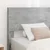 Vidaxl Vzglavje Betonsko siva PB