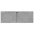 Zidni TV ormarić s LED svjetlima siva boja betona 100x31x35 cm