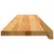 Prozorske klupice 2 kom svijetlosmeđe 110x25x2 cm masivne hrast