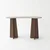 HANAH HOME Polica Zen Travertine Walnut