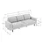 Atelier del Sofa Trosed Sparrow Extra 3, 238x89x87 cm, Žuti