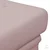 Tabure Chester - 75x70 cm - tkanine Solid