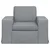 Sofa Svijetlo siva 103 x 80 x 82 cm tkanina