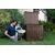 KETER Deco Komposter, 340L, Sa bazom, Braon