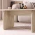 Hanah Home klub sto Pietra, 100 cm, travertin