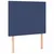 LED uzglavlje plavo 90x5x118/128 cm od tkanine