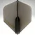 Pikado peresa ROBSON Plus Dart Flight/Crystal Clear Black