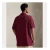 Polo Ralph Lauren za moške. 710P00808003 Velika bordo polo majica (XL), Priložnostno, Maroon, Bombaž, Kratek rokav