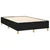 Vidaxl Box spring postelja z vzmetnico črn 120x200 cm blago