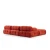 Atelier del Sofa L1 O1 1R Pouffe Doblo Ugaona garnitura, 3 Sedišta, Crvena