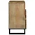 Noćni ormar Prirodna 50 x 33 x 62 cm Konstruirano drvo