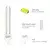 LED sijalica G24D-3/15W/230V 6500K - Aigostar