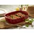 2-piece ceramic oven dish set, 36.5x23.5cm/30x19cm, Burgundy - Emile H