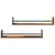 Polica na zidu Zidne 2 pcs Staro drvo 80 x 16 x 14 cm