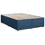 vidaXL vidaXL Box spring postelja z vzmetnico modra 160x200 cm blago, (21306828)