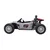 Buggy na akumulator Racing 5 - dvosjed - sivi