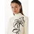 MEXX Pulover  kremna / temno rjava