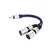 shumee Adapter 3,5 mm stereo vtič - 2x XLR vtič vitalco (A2)