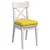 Jastučići za sjedenje 4 pcs Svijetlo žuta 40 x 40 x 12 cm