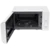 Kućna mikrotalasna rerna, 700 V, zapremina 19 l, bela - HG MH 19, crna