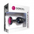 Dorcel Geisha Plug Ruby M - roza analni dildo (črn)