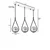 Opviq 846STL2864 Visilica, Crni