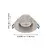 Eglo 902275 - LED kupatilsko ugradno plafonsko svetlo SALABATE, LED 4,9 W, 230 V, prečnik 8,8 cm, IP65, hrom