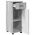 Kupaonski ormar s ladicama Siva Sonoma 30 x 35 x 80 cm