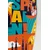 WallXpert dekorativna daska za surf od pleksiglasa Mvsf54M, ilustracija Španije sa Sagradom Familijom i Trijumfalnom kapijom, 36 x 100 cm
