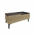 HANAH HOME Sto za dnevnu sobu Mia Travertine Anthracite