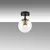 Opviq Luster Atmaca 10205, Metalni, Crni