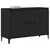 Kreveta Crni hrast 104 x 35 x 70 cm Konstruirano drvo