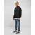 Urban Classics Majica Collar Crew, črna