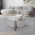 Wallity Klub sto Bubble 75x35x75cm Beli