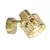 Zidna lampa ZAHARA 1xE27/10W/230V zlatna